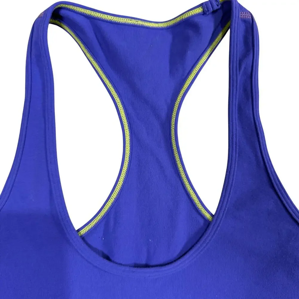 Lululemon Cool Racerback Tank Top Women's Deep Indigo Athletic Yoga Running‎ - 8